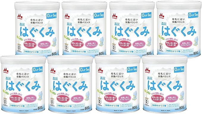 ヤマト工芸 <ケース販売>森永 はぐくみ 大缶 800g 【粉ミルク 新生児